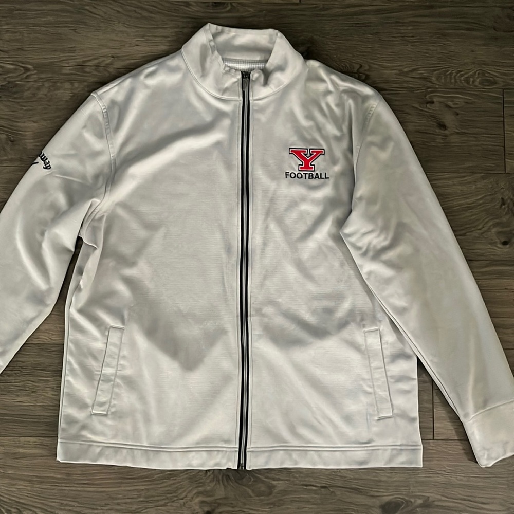 YSU Football Zip Up - Callaway - XL - Grey - Weather Series - Youngstown State
